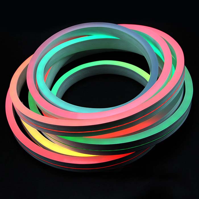 Flex Addressable LED Neon Sign Lights IP67 Waterproof Silicone Strip